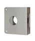 Don-Jo CW6S Classic Wrap Around for Deadbolt with 1-1/2" Hole with 2-3/8" Backset and 1-3/4" Door Stainless Steel Finish Sparrow Supply