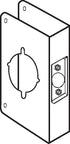 Don-Jo CW71S Classic Wrap Around for Cylindrical Door Lock with 2-1/8" Hole with 2-3/4" Backset and 1-3/8" Door Stainless Steel Finish Sparrow Supply