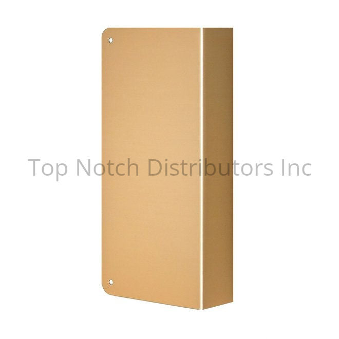 Don-Jo CW90BZ 12" Blank Wrap Around for 1-3/4" Door Bronze Sparrow Supply