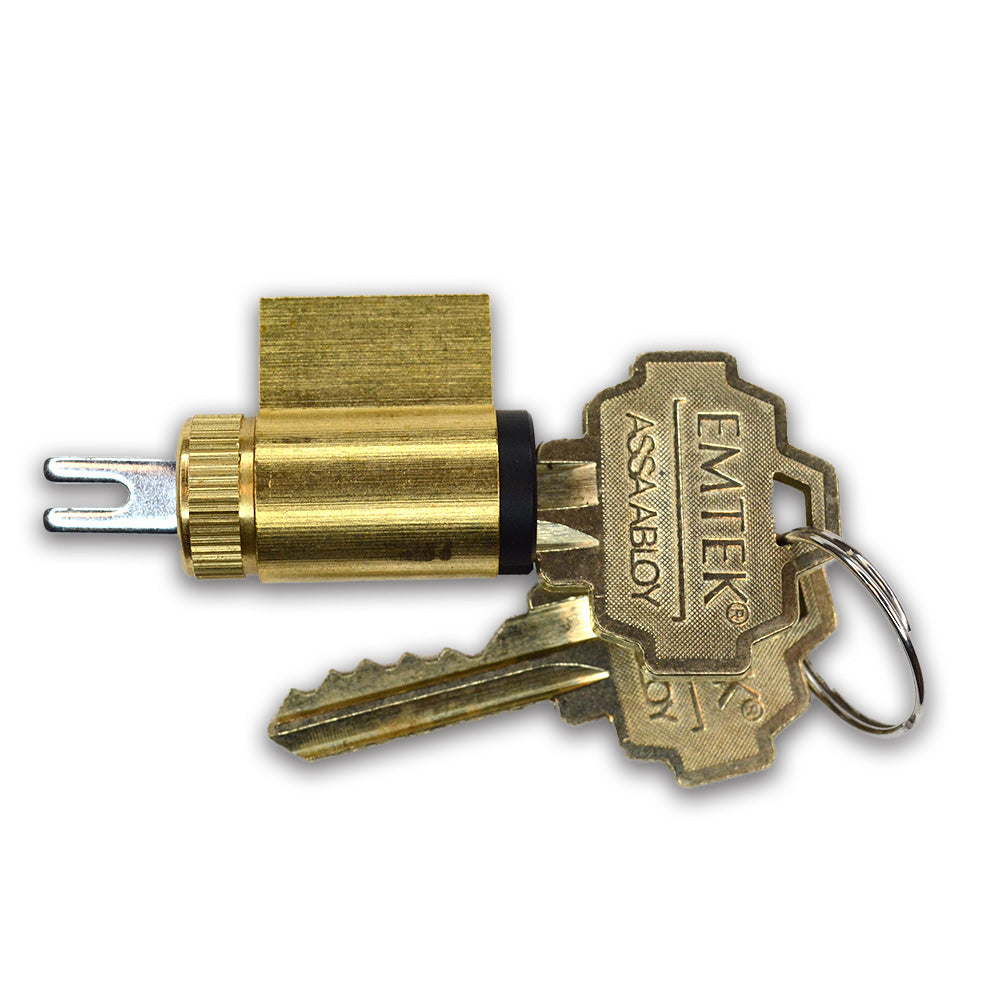 Emtek CY4-PSCHCTIS5-FB Deadbolt Double Inside Cylinder for FB, US19 and FBS Finishes Sparrow Supply