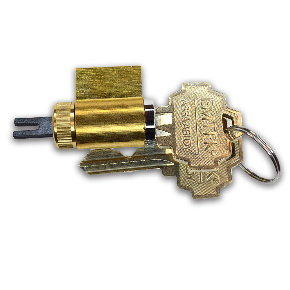 Emtek CY4-PSCHCTIS5-US26 Deadbolt Double Inside Cylinder for US26, US14, US15, US15A, TWB, SWS and SS Finishes Sparrow Supply