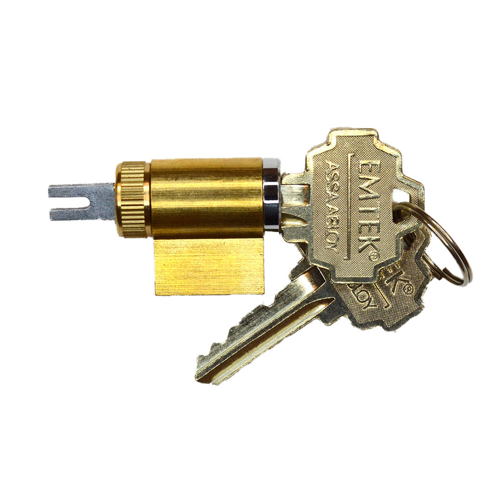 Emtek CY4-PSCHCTOS5-US26 Deadbolt Double Outside Cylinder for US26, US14, US15, US15A, TWB, SWS and SS Finishes Sparrow Supply
