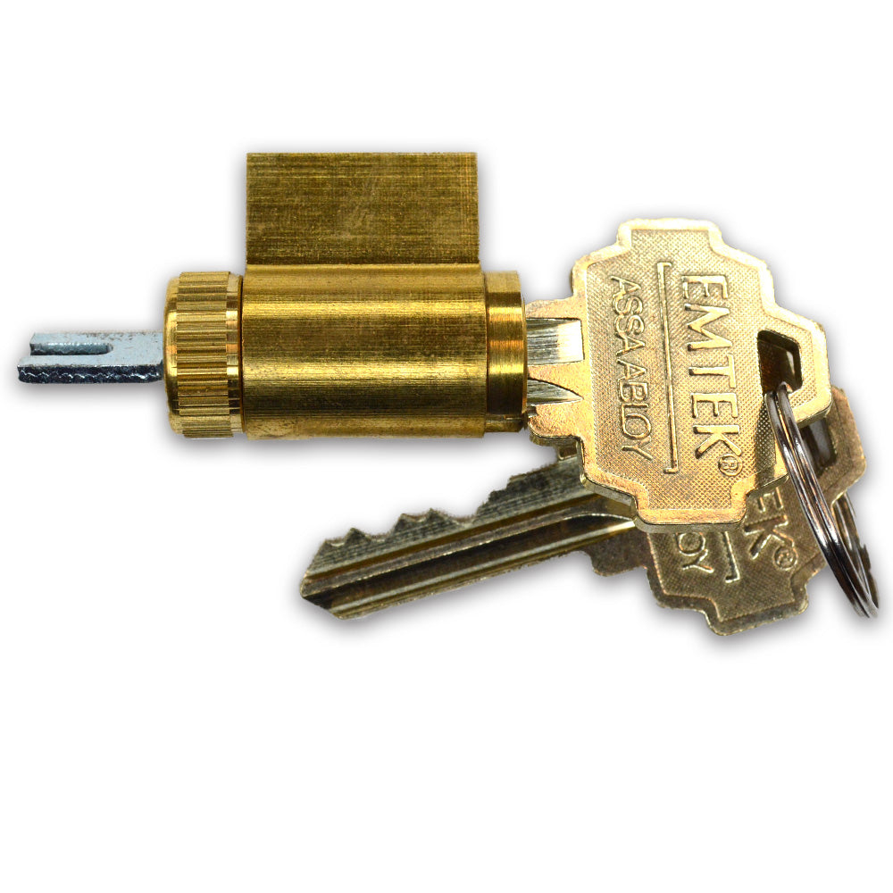 Emtek CY4-PSCHCTOS5-US3 Deadbolt Double Outside Cylinder for US3, US4, US7 and US3NL Finishes Sparrow Supply