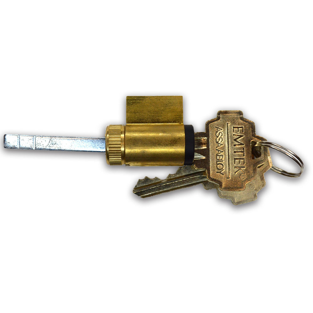 Emtek CY4-PSCHCTS5-FB Deadbolt Single Cylinder for FB, US19 and FBS Finishes Sparrow Supply