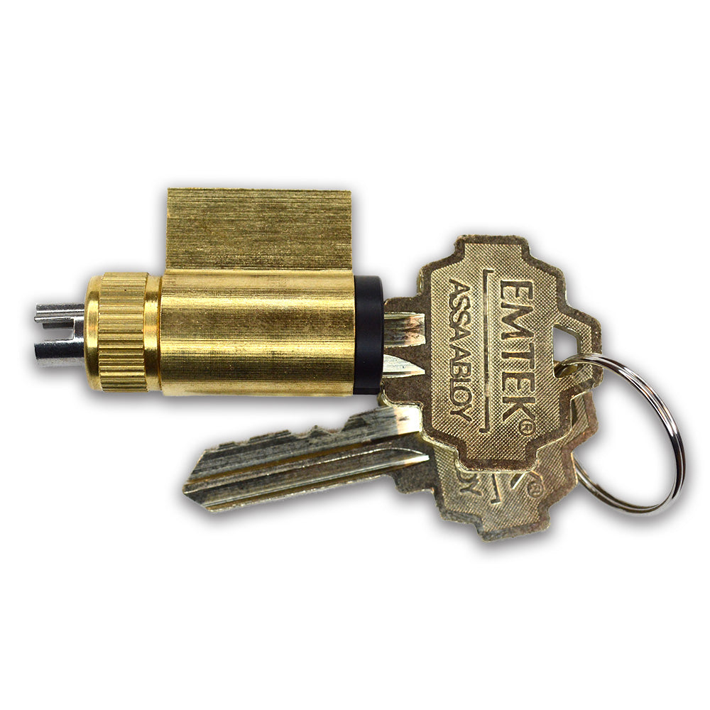 Emtek CY4-PSCHCTS5-US10B Deadbolt Single Cylinder for US10B and MB Finishes Sparrow Supply