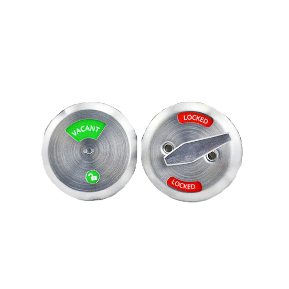 ASSA Abloy Accentra D292626 Thumbturn by Occupancy Indicator Grade 2 Deadbolt with D34 Latch and D243 Strike US26D (626) Satin Chrome Finish