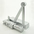 Dexter Commercial DCH1000ASTDFULLRWPAALUM Heavy Duty Surface Mount Door Closer with Full Cover and Regular Arm Aluminum Finish Sparrow Supply