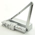 Dexter Commercial DCH4000STDFULLHWPAALUM Heavy Duty Surface Mount Door Closer with Full Cover and Hold Open Arm Aluminum Finish Sparrow Supply