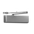 Dexter Commercial DCH4000STDFULLRWPAALUM Heavy Duty Surface Mount Door Closer with Full Cover and Regular Arm Aluminum Finish Sparrow Supply