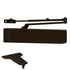 Dexter Commercial DCM1000STDFULLRWPADKBRZ Medium Duty Surface Mount Door Closer with Full Cover and Regular Arm Dark Bronze Finish Sparrow Supply