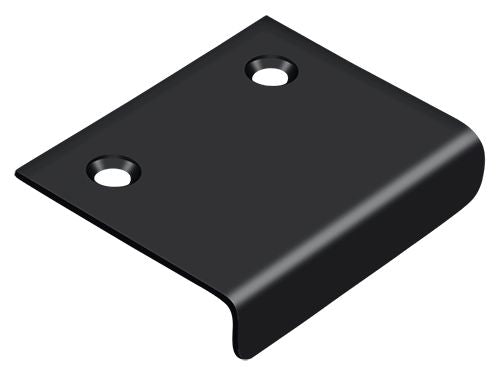 Deltana DCM215U19 Drawer; Cabinet; Mirror Pull; 2" x 1-1/2"; Black Finish Sparrow Supply