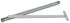 Deltana DCSM10U26D Overhead Door Holder; Satin Chrome Finish Sparrow Supply