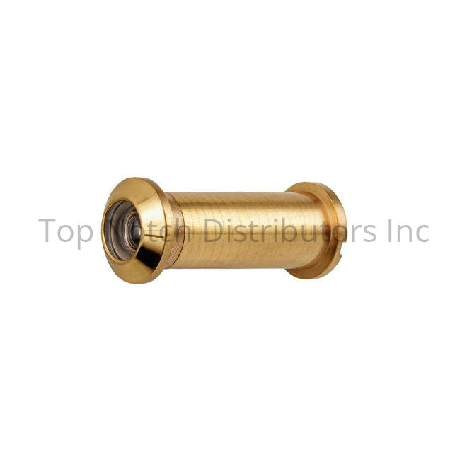 PAMEX DD01160ULPB UL 160 Degree Door Viewer for 1-3/8" to 2-1/4" Br... Sparrow Supply
