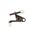 Pamex DD0241AN Heavy Duty Hinge Pin Door Stop Antique Nickel Finish
