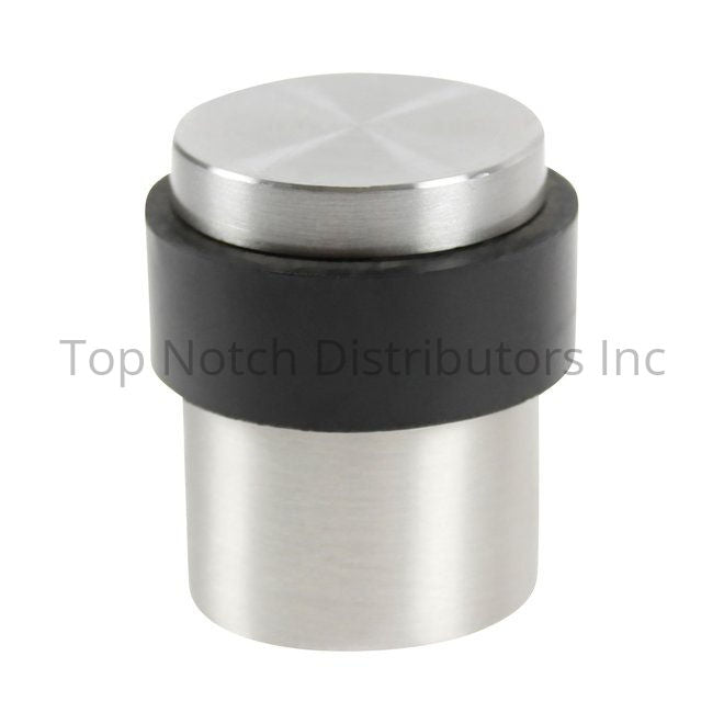 PAMEX DD0275SS Cylindrical Floor Stop Satin Stainless Steel Sparrow Supply