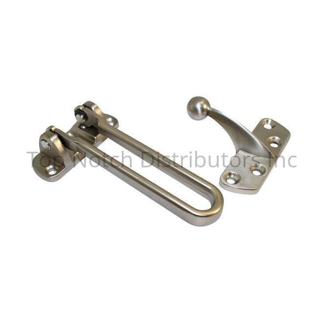 PAMEX DD0431SN Swing Bar Door Guard Satin Nickel Sparrow Supply