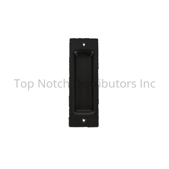 PAMEX DD1110PL2BL Recessed Flush Pull Matte Black Sparrow Supply