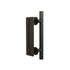 Pamex DD1110PL4BL Handle with Flush Pull Matte Black Finish Sparrow Supply