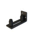 Pamex DD1112FBGBL Adjustable Floor Roller Guide Matte Black Finish Sparrow Supply