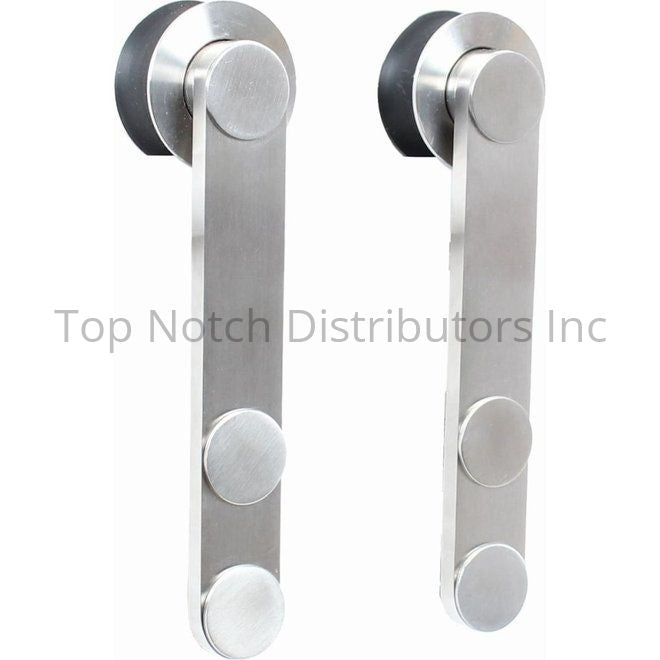 PAMEX DD112100SS Surface Mount Strap Wheel Only for Wood Door Satin... Sparrow Supply