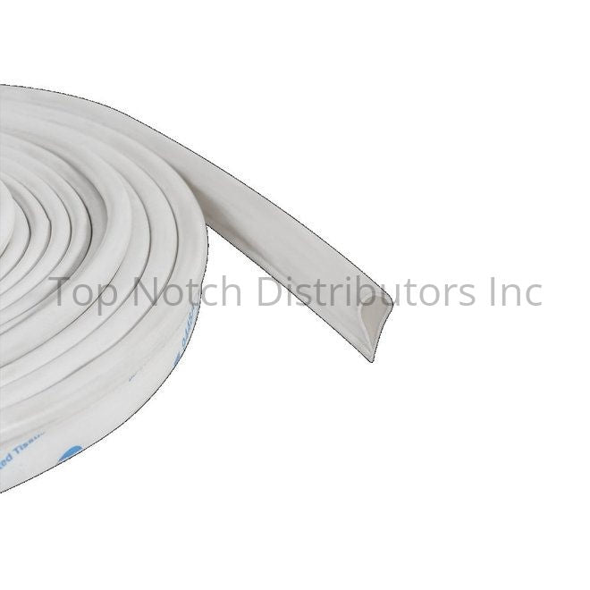 PAMEX DD13SS3817WH 17' x 1/2" Smoke Seal Bulb Shape White Sparrow Supply