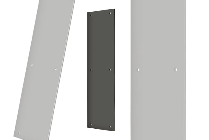 Deltana PP3515 Push Plates - Oil Rubbed Bronze Sparrow Supply