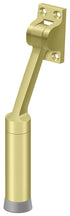 Deltana DHK7U3 7" Heavy Duty Kickdown Holder; Bright Brass Finish Sparrow Supply