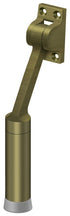 Deltana DHK7U5 7" Heavy Duty Kickdown Holder; Antique Brass Finish Sparrow Supply