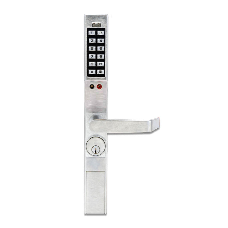 Alarm Lock DL13002 Commercial Electronic Locksets - Satin Chrome Sparrow Supply