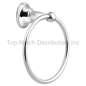 Moen DN6886CH Sage Towel Ring Bright Chrome Sparrow Supply