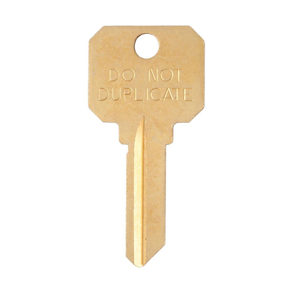 Ilco DNDSC1 Do Not Duplicate 5 Pin Key Blank with Schlage C Keyway - * Must be Purchased in Multiples of 50 *