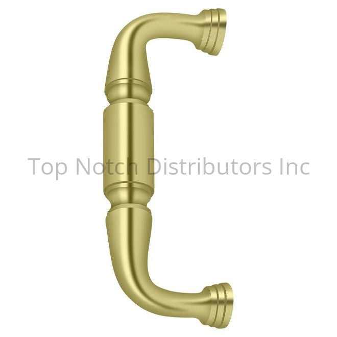 Deltana DP675U3 Door Pull; 6"; Bright Brass Polished Brass Sparrow Supply