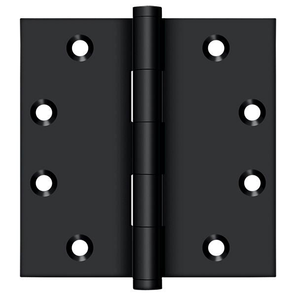 Deltana DSB4519 Full Mortise Hinges - Black Sparrow Supply