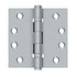 Deltana DSB4B26D 4" x 4" Square Hinge; Ball Bearings; Satin Chrome Finish Sparrow Supply