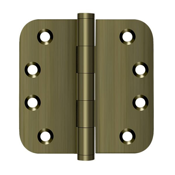 Deltana DSB4R55 Full Mortise Hinges - Antique Brass Sparrow Supply
