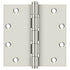 Deltana DSB55B14 5" x 5" Square Ball Bearing Hinge; Bright Nickel Finish