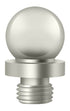 Deltana DSBT14 Ball Tip; Bright Nickel Finish Sparrow Supply