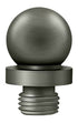 Deltana DSBT15A Ball Tip; Antique Nickel Finish Sparrow Supply