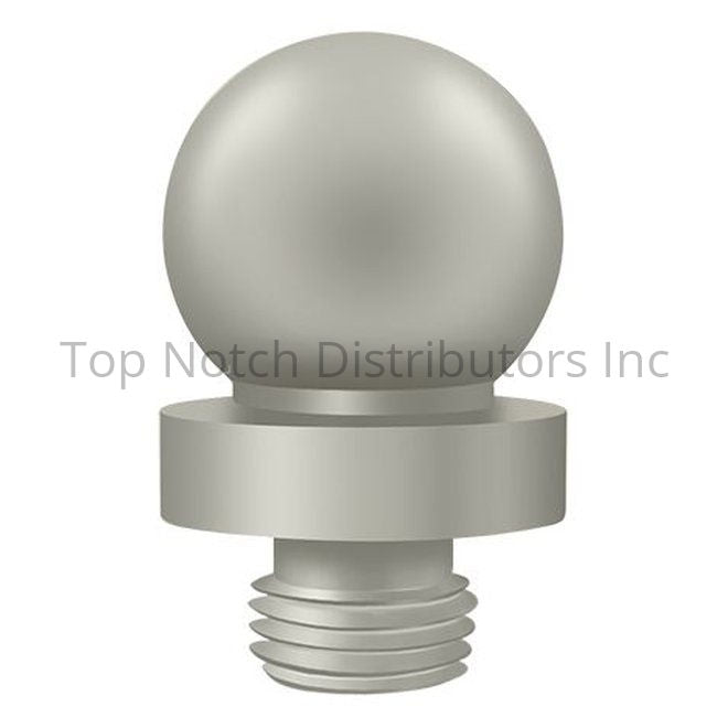 Deltana DSBTL15 Ball Tip for 6" x 6" Hinge; Satin Nickel Antique Brass Sparrow Supply