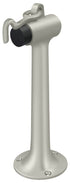 Deltana DSF830U15 Floor Mount, 8" Bumper with Hook and Eye, Heavy Duty, Satin Nickel Finish Sparrow Supply