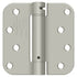 Deltana DSH4R515T 4" x 4"; 5/8" Radius Corner Hinge; TT; Satin Nickel Finish
