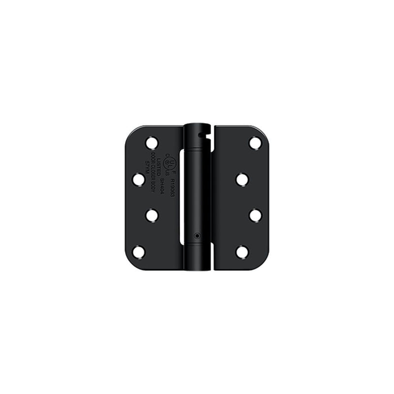 Deltana DSH4R51B Spring Hinges - Black Sparrow Supply