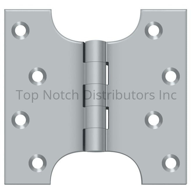 Deltana DSPA4040U26D 4" x 4" Hinge; Satin Chrome Sparrow Supply