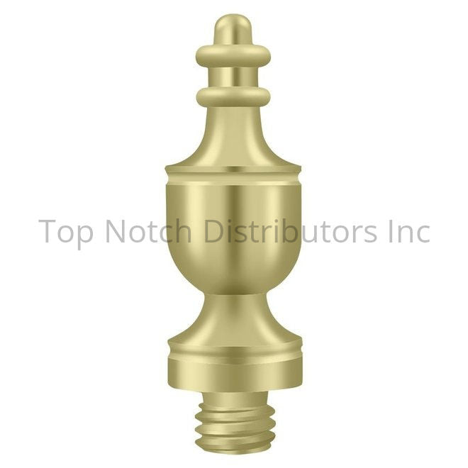Deltana DSUT3-UNL Urn Tip; Unlacquered Bright Brass Sparrow Supply