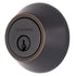 Brinks E2401150 Raleigh Series Transitional Round Single Cylinder Deadbolt with 4 Way Adjustable Backset Tuscan Bronze Finish Sparrow Supply