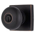 Brinks E2416150 Mendocino Series Keyed Entry Contemporary Ball Knob and Square Rose with 4 Way Adjustable Latch and Round Corner Full Lip Strike Tuscan Bronze Finish Sparrow Supply