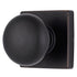 Brinks E2426150 Mendocino Series Passage Contemporary Ball Knob and Square Rose with 4 Way Adjustable Latch and Round Corner Full Lip Strike Tuscan Bronze Finish Sparrow Supply
