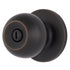 Brinks E2435150 Raleigh Series Privacy Transitional Ball Knob and Round Rose with 4 Way Adjustable Latch and Round Corner Full Lip Strike Tuscan Bronze Finish Sparrow Supply