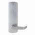 Dexter Commercial ED1000TPASSRESCUS26D Passage Blank Escutcheon Lever Exit Device Trim with Regular Lever Satin Chrome Finish