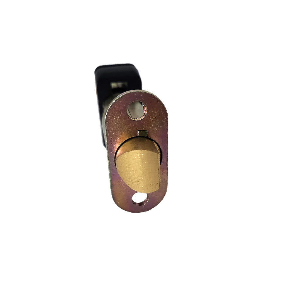 Emtek EM28PSL234G 28 Degree Gold Passage Latch 2-3/4" Backset Less Faceplate Sparrow Supply